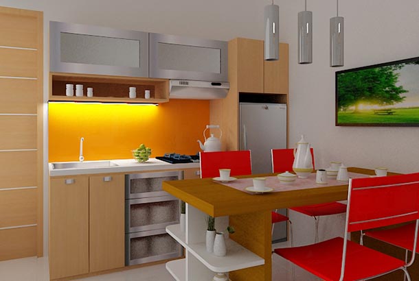  desain dapur kecil cantik  SAKTI DESAIN 