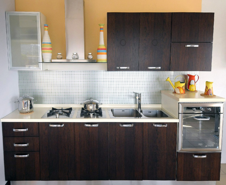 dekorasi dapur minimalis  untuk lahan sempit SAKTI DESAIN