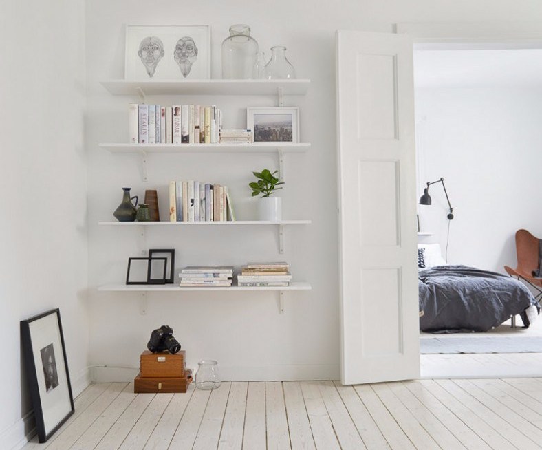 8 Tips Merapikan Rumah dengan Rak  Dinding  Minimalis  