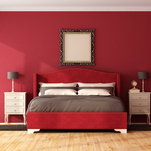 Red Classic Bedroom - SAKTI DESAIN