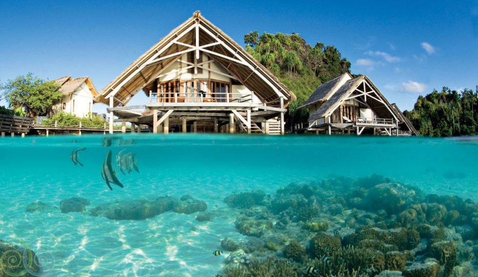 bungalow overwater