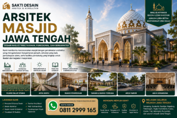Arsitek Masjid Jawa Tengah Panduan Merancang Masjid yang Fungsional, Nyaman, dan Berkarakter