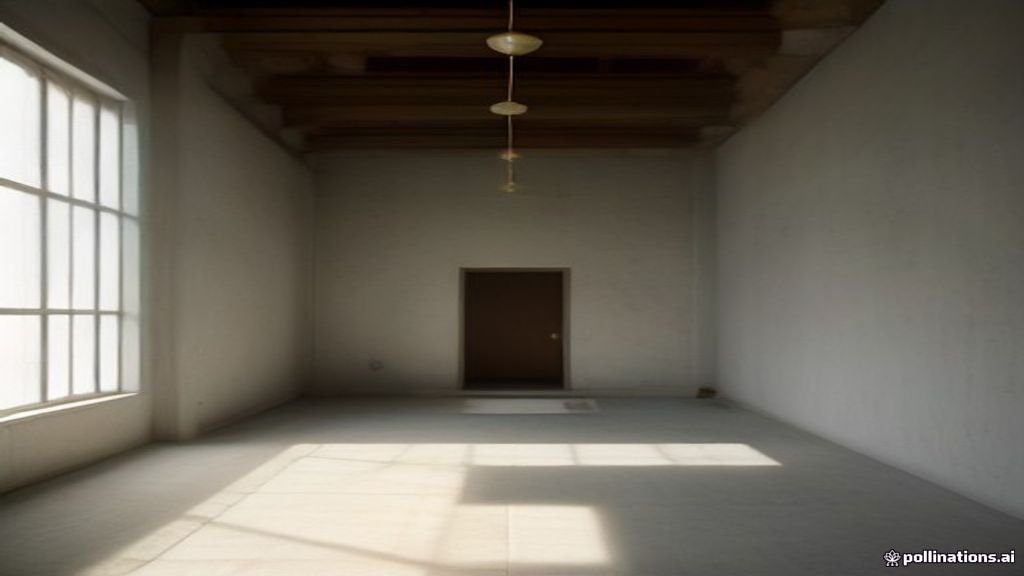 Desain masjid modern minimalis dengan kubah unik dan pencahayaan LED estetis di perkotaan.