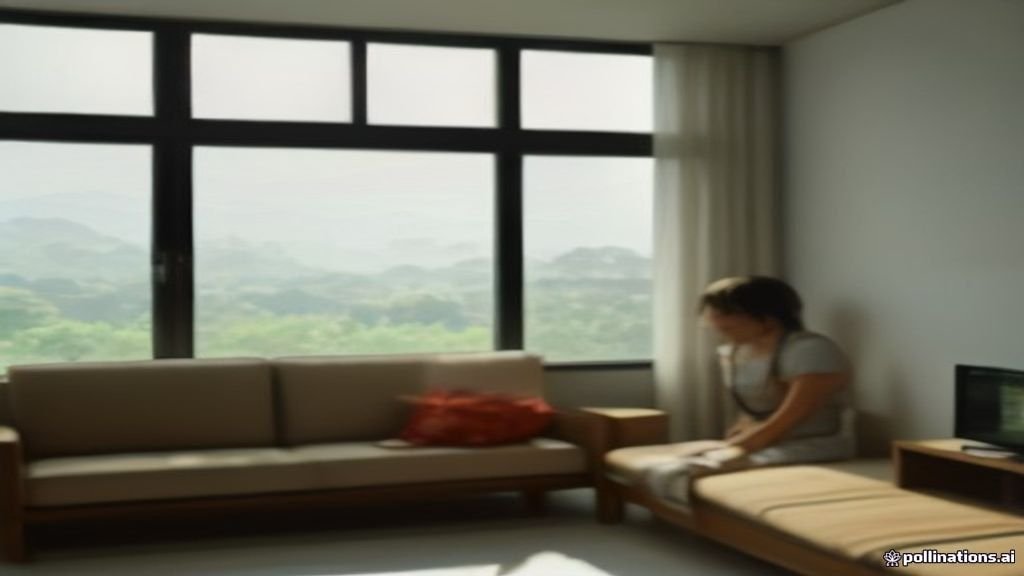 Contoh desain rumah minimalis modern dengan pencahayaan alami yang cerah.