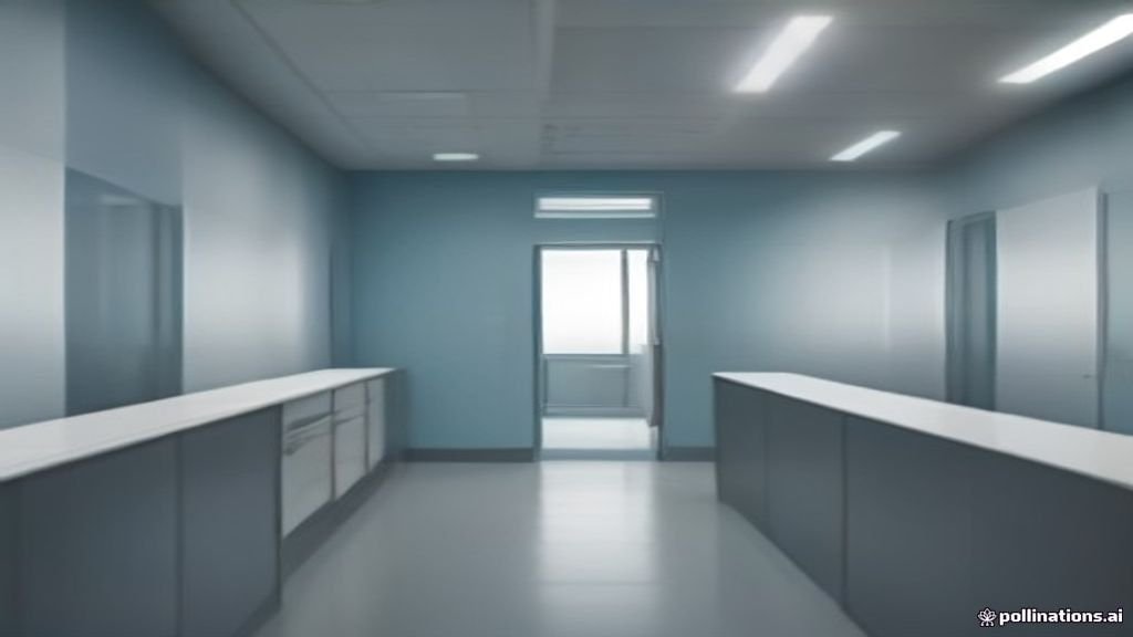 Desain interior klinik modern yang bersih dan nyaman untuk meningkatkan kenyamanan pasien berobat.
