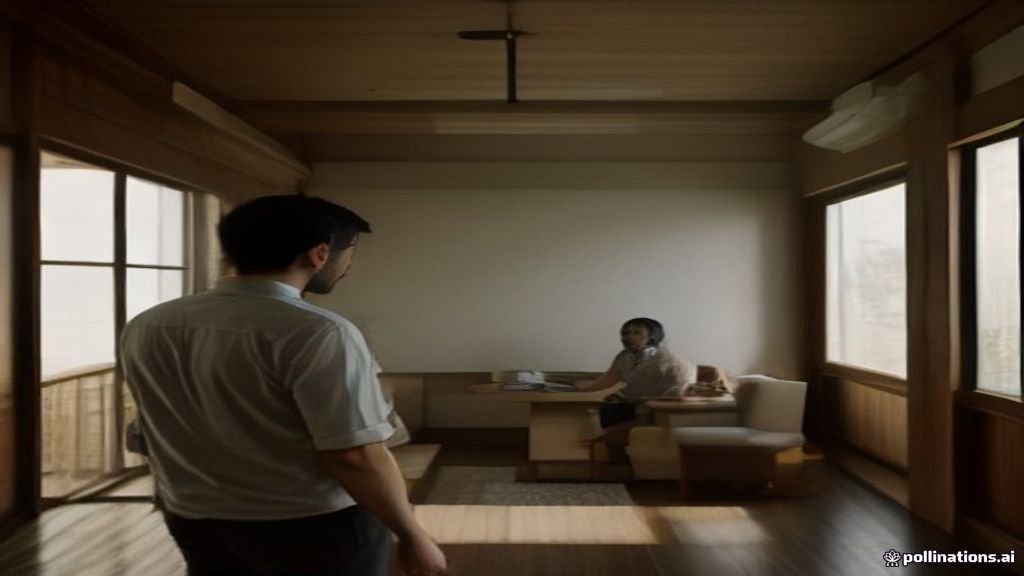 Contraktor interior Jogja berpengalaman sedang merancang desain ruang tamu minimalis modern.